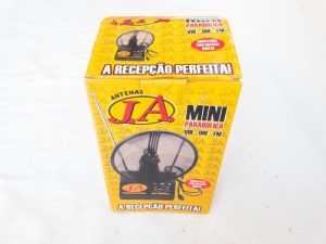 Mini Antena Parabólica J.a Vhf Uhf Fm