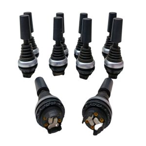 Kit com 10 un Botão Joystick com Trava Moeller Duas Posições