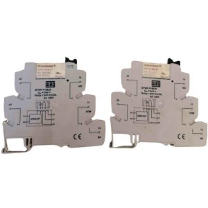 Kit 2 und Borne Relé de Interface Weg Btwr P16e26 Seminovo