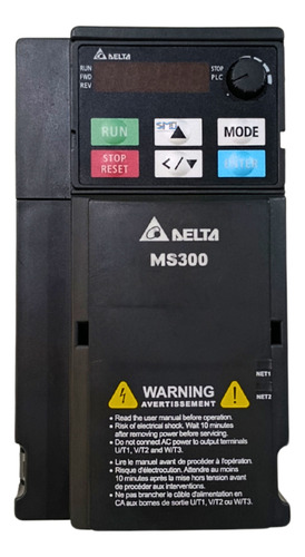 Inversor Frequênc Ms300 3cv 220v 12,5a Delta Vfd11ams23ansaa
