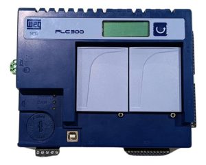 Controlador Programável Plc300 Weg Plc300bp-h2/1m Seminovo