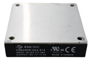 Regulador De Tensão 15v 13,3a Cuiinc Vhb200w-q24-s15