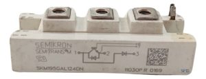 Módulo Igbt 1200v 195a Semikron Skm195gal124dn Original