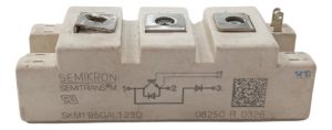 Módulo Igbt 1200v 195a Semikron Skm195gal123d Original