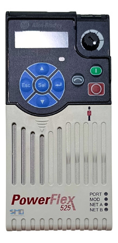 Inversor Powerflex 525 0,5cv 380v 1,4a Allen 25b-d1p4n104