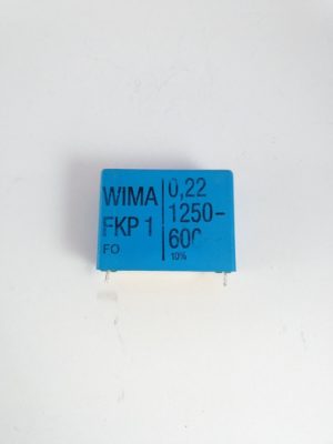 Capacitor 0,22uf 1250vdc 600vac Wima Fkp1 Polipropileno Fkp