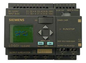 6ed1 052-1md00-0ba6 Siemens Logo! 12/24rc + Módulo Dm8 24r