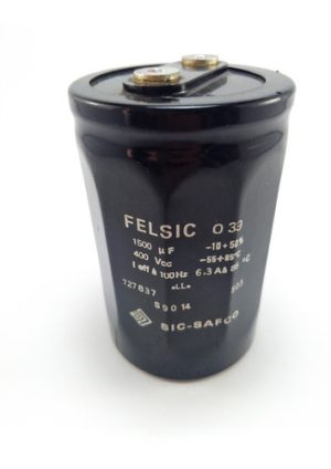 Capacitor Eletrolítico 1500uf 400v Felsic