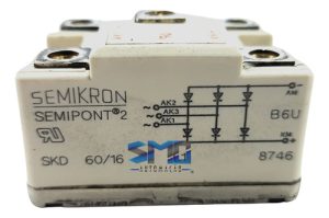 Skd60/16 Ponte Retificadora Trifásica Semikron 60amp 1600v