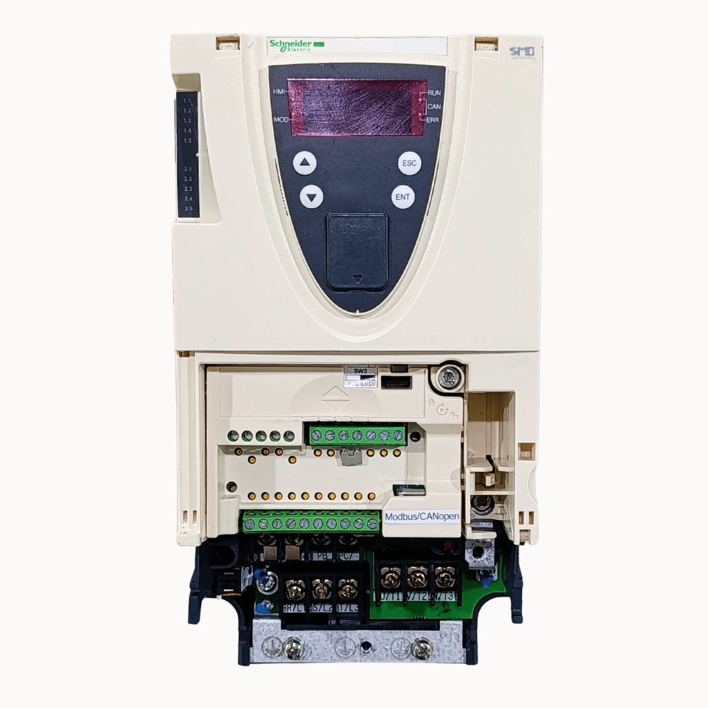 Interbus Module Atv71 Inversor Atv71 380-480v 2,3a 1cv telemecanique atv71h075n4z | SMO Automação