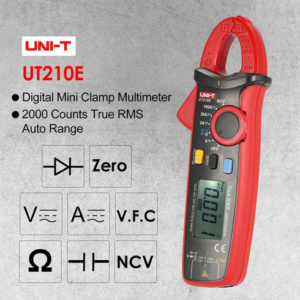 Alicate Amperimetro Uni-t Ut210e True Rms – Ac/dc – Et-3320a Seminovo com Garantia