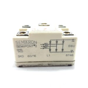 Skd60/16 Ponte Retificadora Trifásica Semikron 60amp 1600v