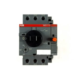 Disjuntor Motor Abb 2,5-4,0 Amperes Ms116 C Contato Auxiliar