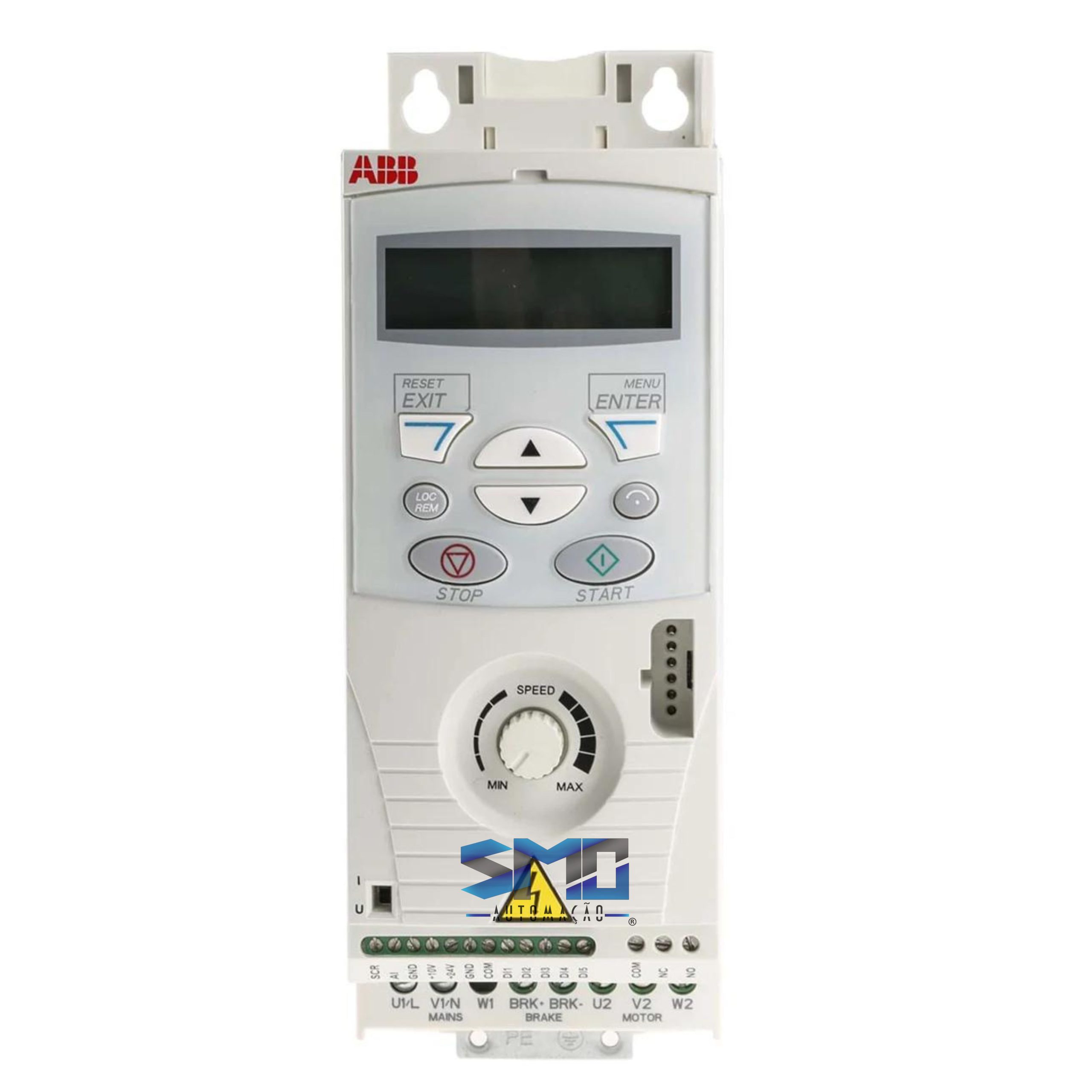 ACS150-01E-02A4-2 INVERSOR ABB 0,37KW 0,5HP 240V 2,4A MONO