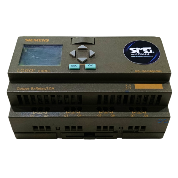 PLC LOGO! 24RCL SIEMENS 6ED1053-1HB00-0BA1 SEMINOVO GARANTIA - Image 4