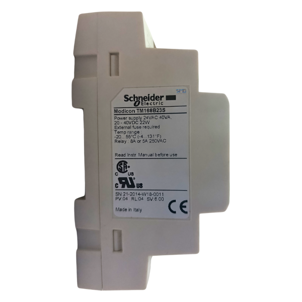 PLC MODICON BIVOLT 24VAC/20-40VDC SCHNEIDER TM168B23S - Image 7