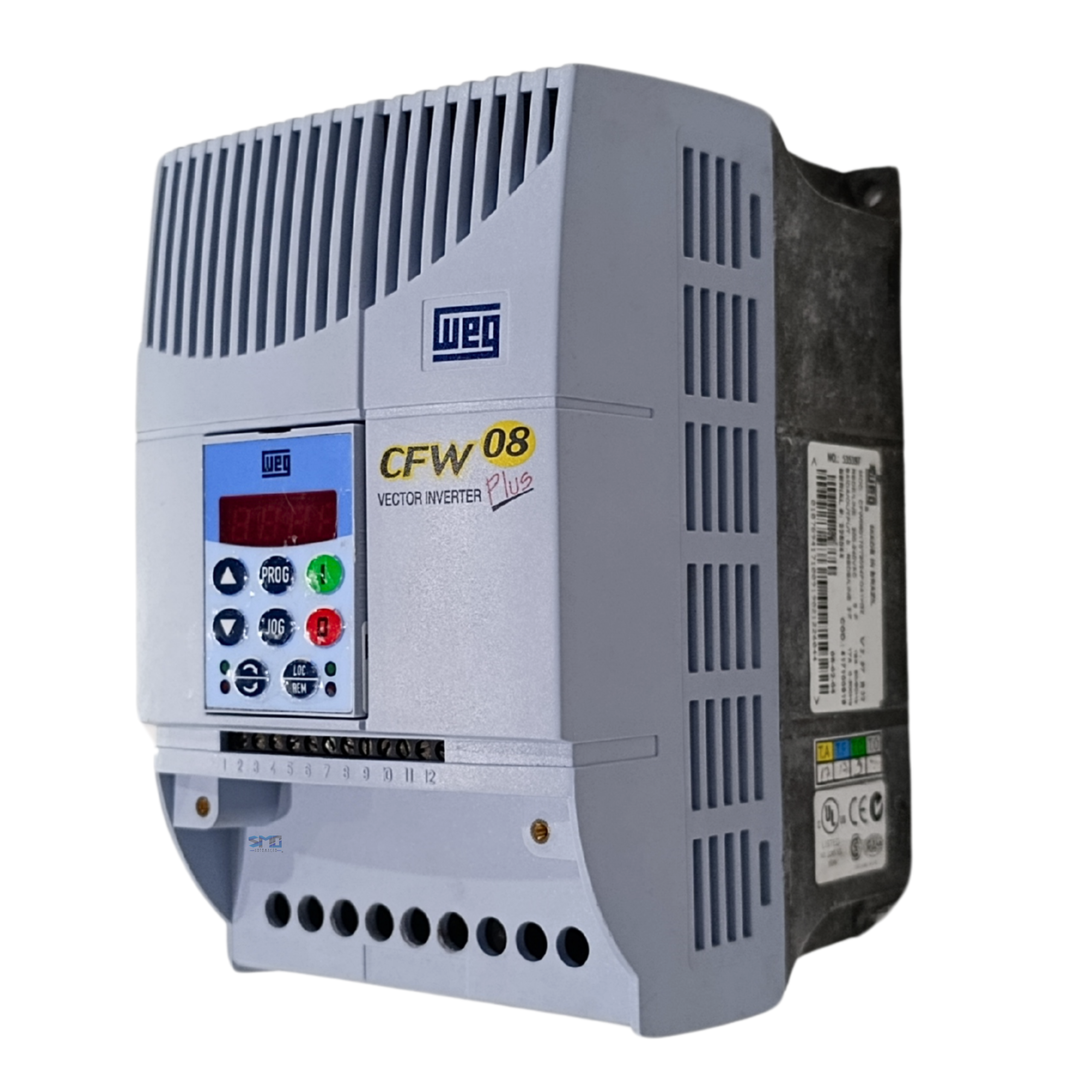 INVERSOR DE FREQUÊNCIA 5CV 17A 220V WEG CFW08170T2024POA1H3Z