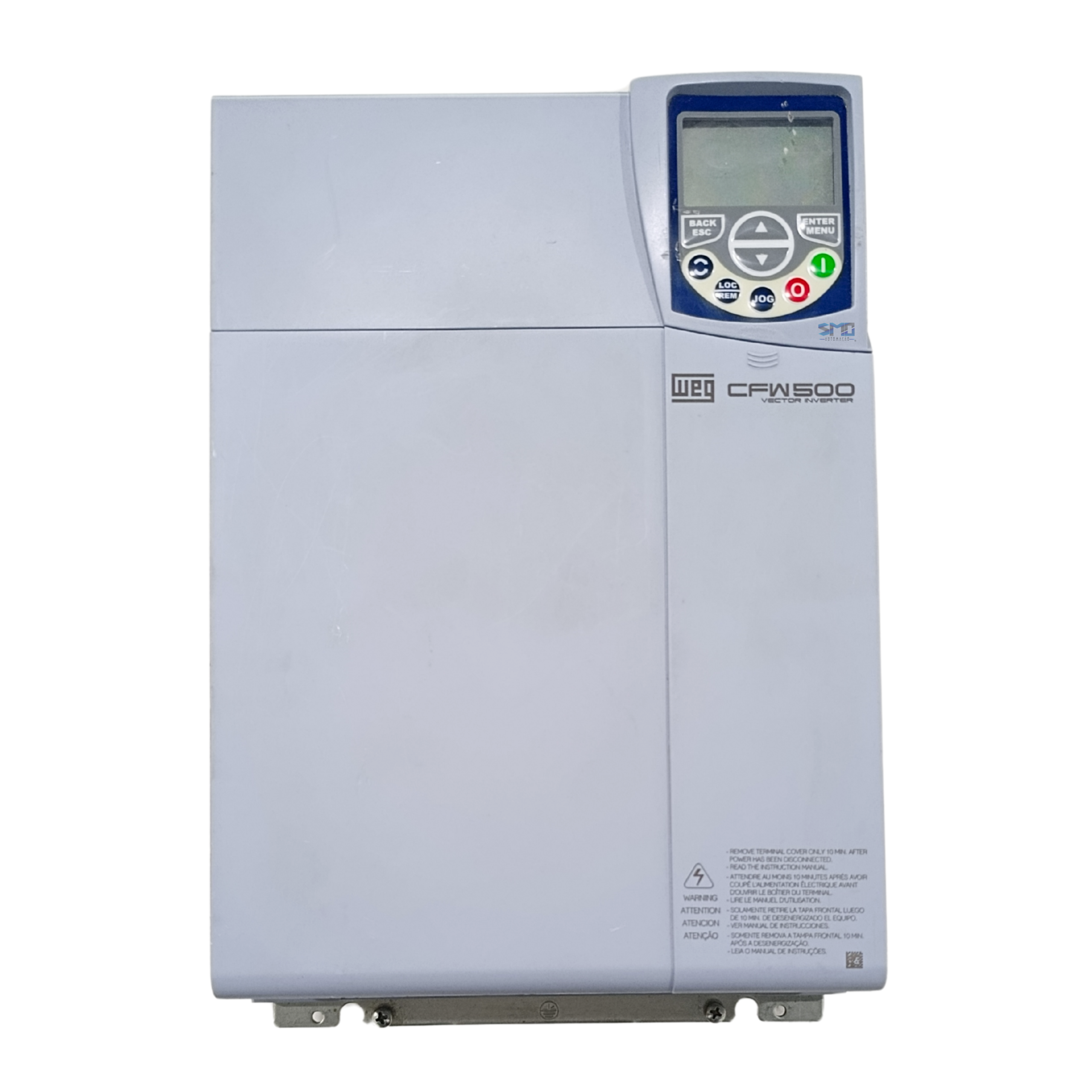 INVERSOR DE FREQUÊNCIA 25CV 39A 380-480V WEG CFW500E39P0T4DB20