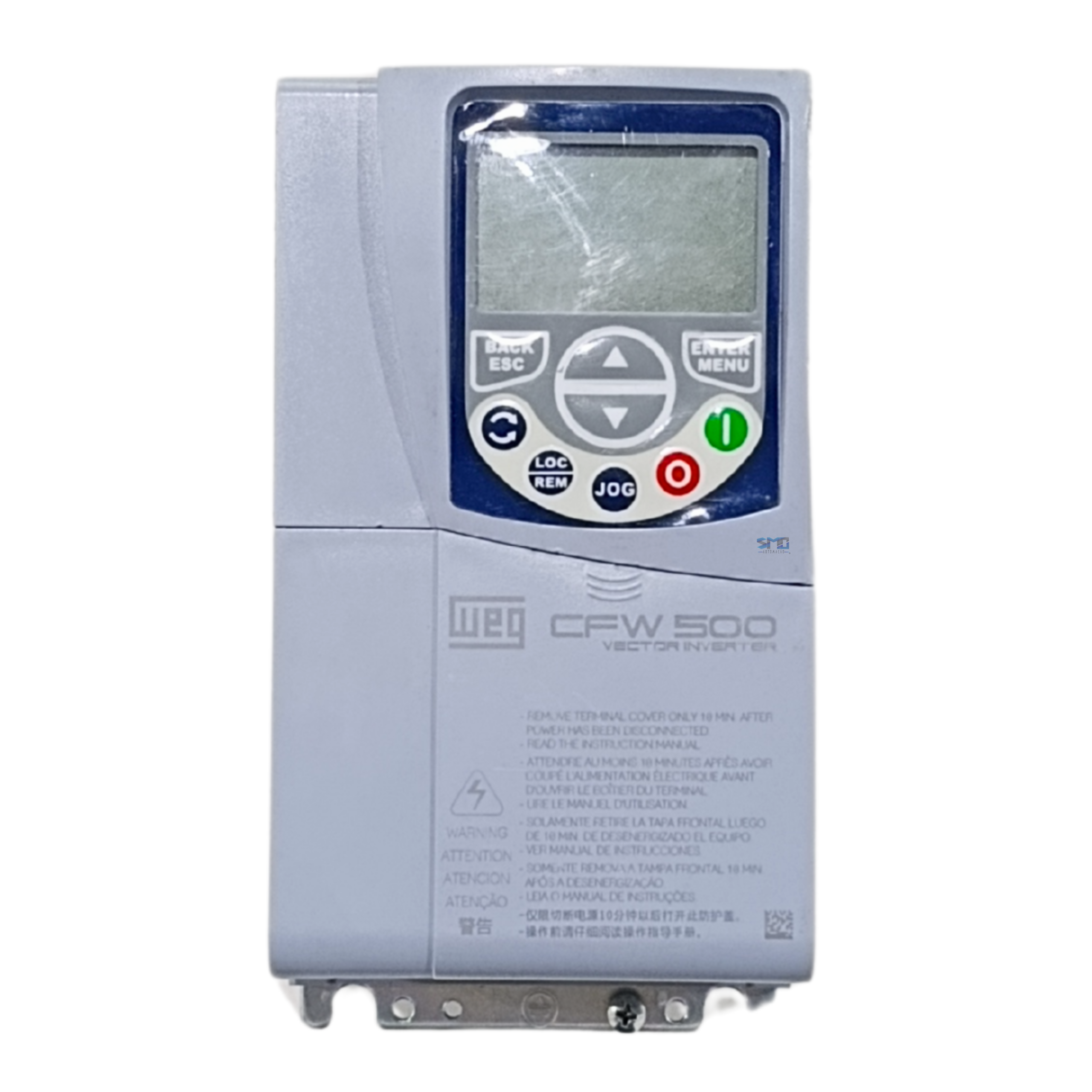 INVERSOR DE FREQUÊNCIA 5CV 10A 380-480V WEG CFW500B10P0T4DB20H00