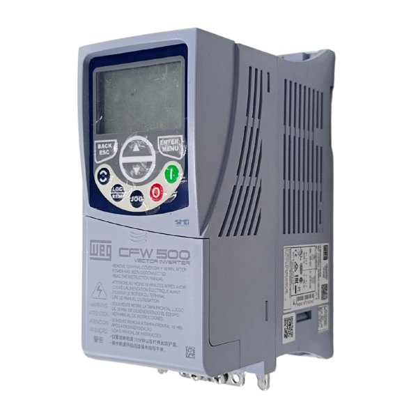 INVERSOR DE FREQUÊNCIA 3CV 6,1A 380-480V WEG CFW500A06P1T4NB20 - Image 6